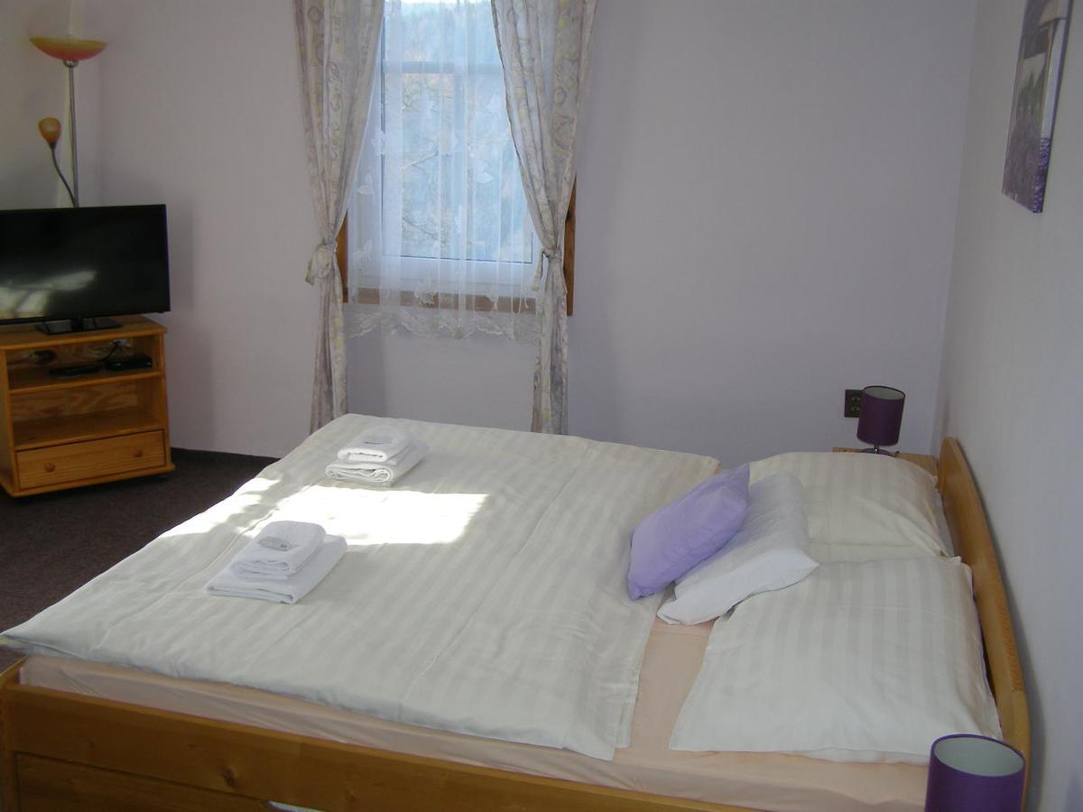 Hotel Garni Belveder Hřensko エクステリア 写真